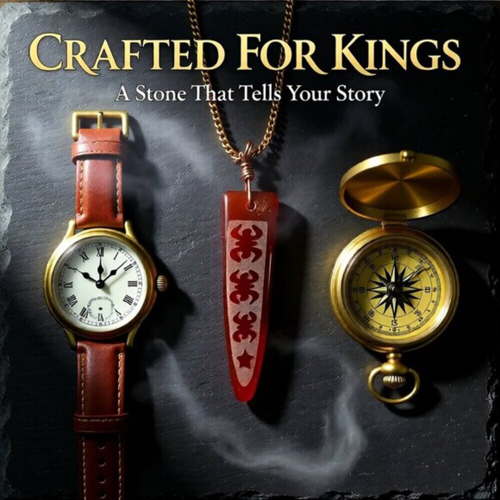 Extra Long & Slender Agate Necklace! Frosted Surface Design - Sleek + Minimalist